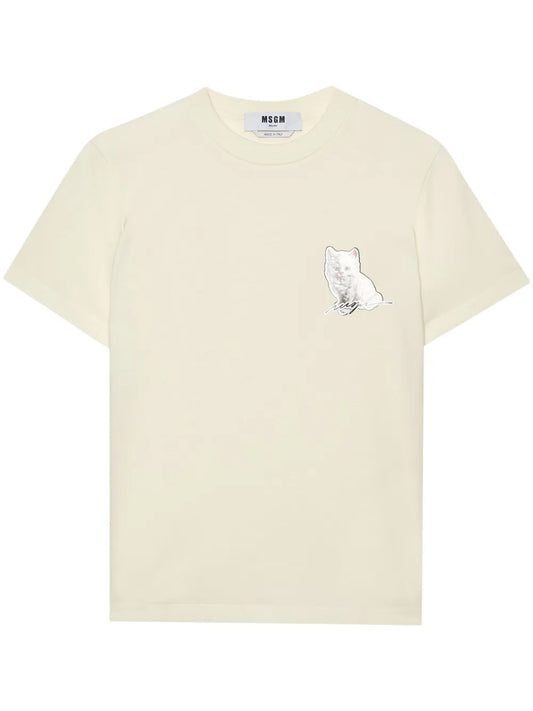 Graphic-Print Cotton T-Shirt