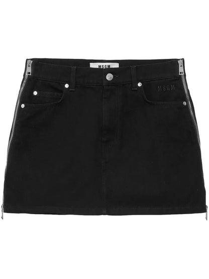 Pocketed Mini Skirt