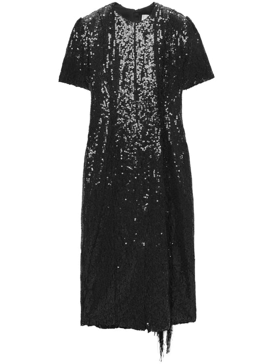 Sequinned Midi Dress