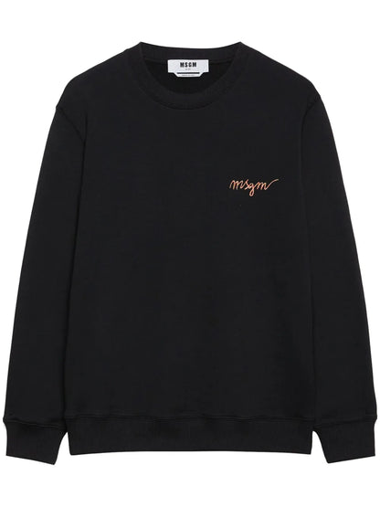 Embroidered-Logo Cotton Sweatshirt