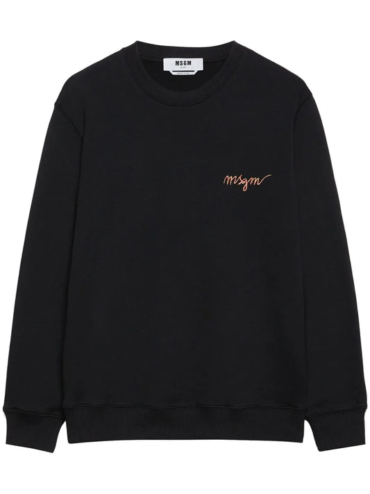 Embroidered-Logo Cotton Sweatshirt