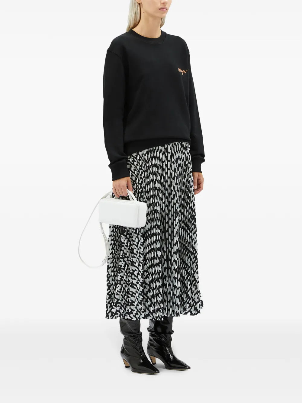 Embroidered-Logo Cotton Sweatshirt