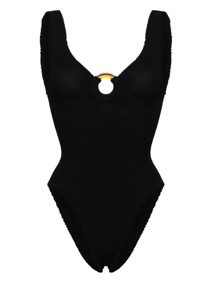 Celine Shirred Swimsuit