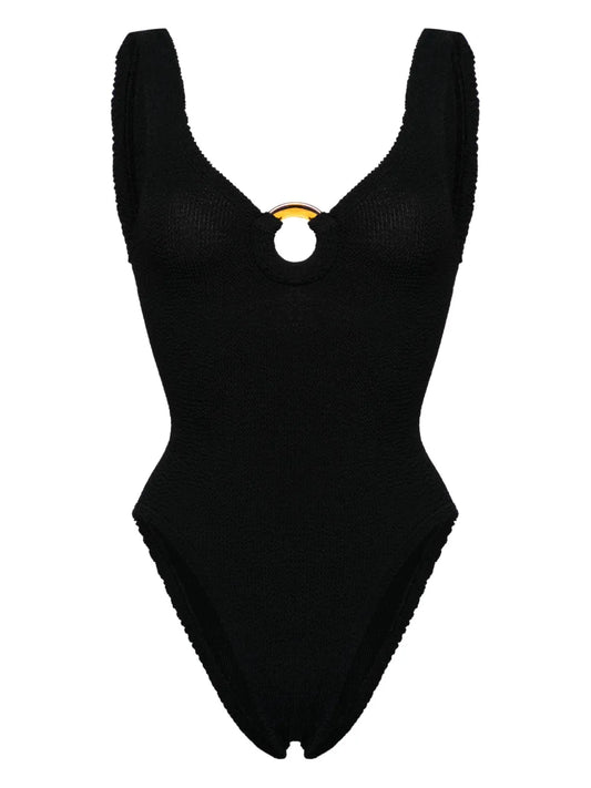 Celine Shirred Swimsuit