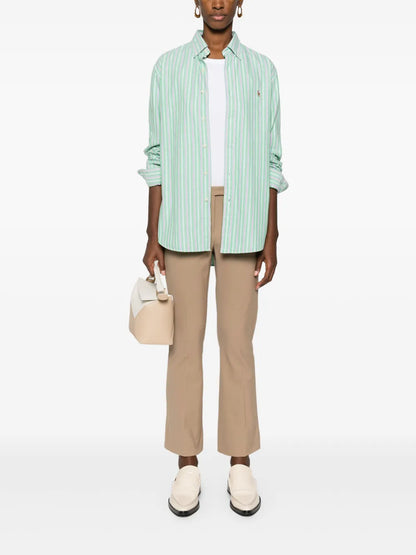 Umanita Twill Cropped Trousers