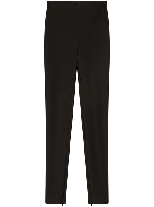 Creased Straight-Leg Trousers