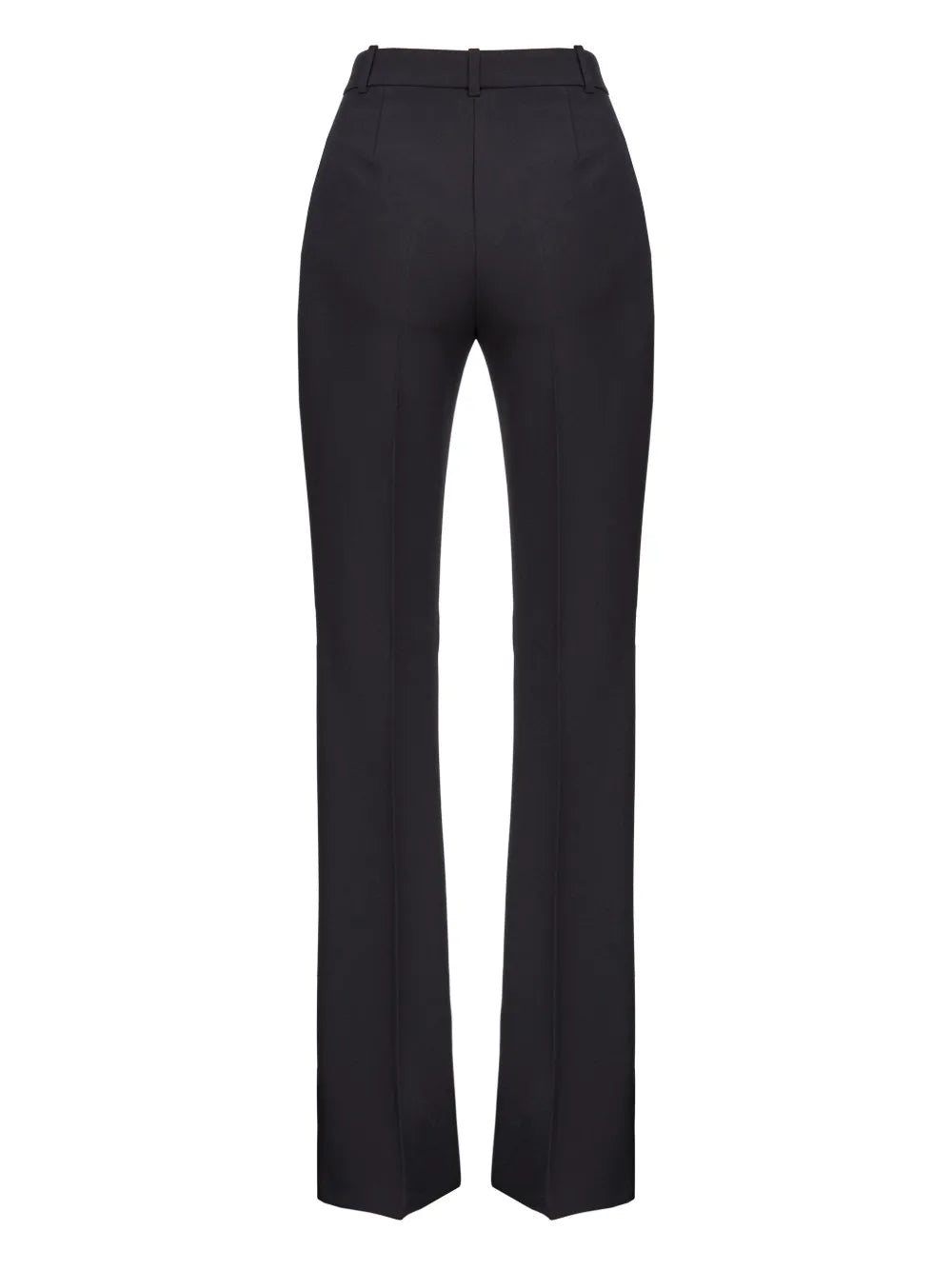 High-Waisted Flared Trousers