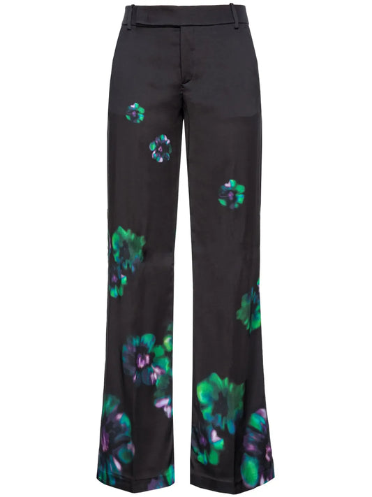 Poitiers Floral-Print Trousers