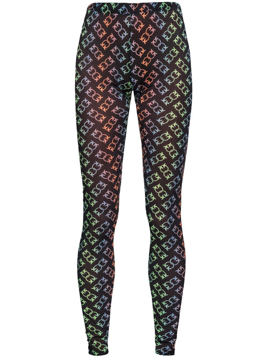 Ginseng Patterned Leggings