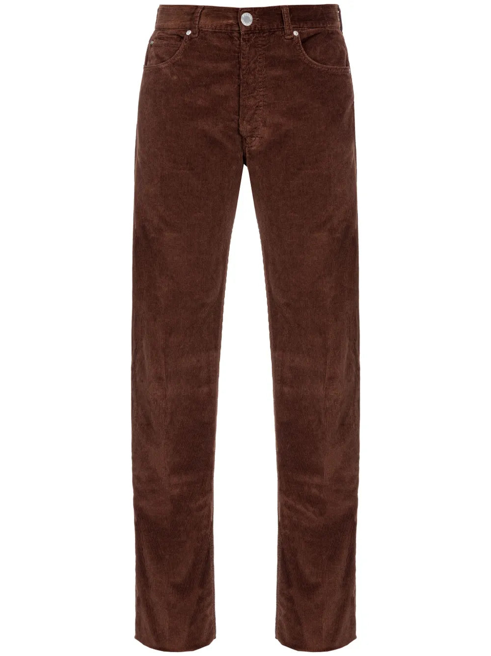 Leyda Straight-Leg Corduroy Trousers