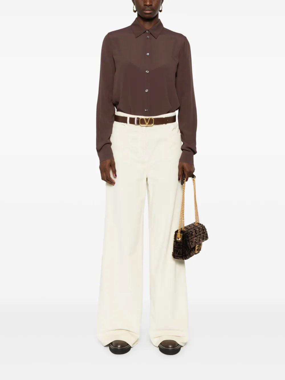 Corduroy Palazzo Pants