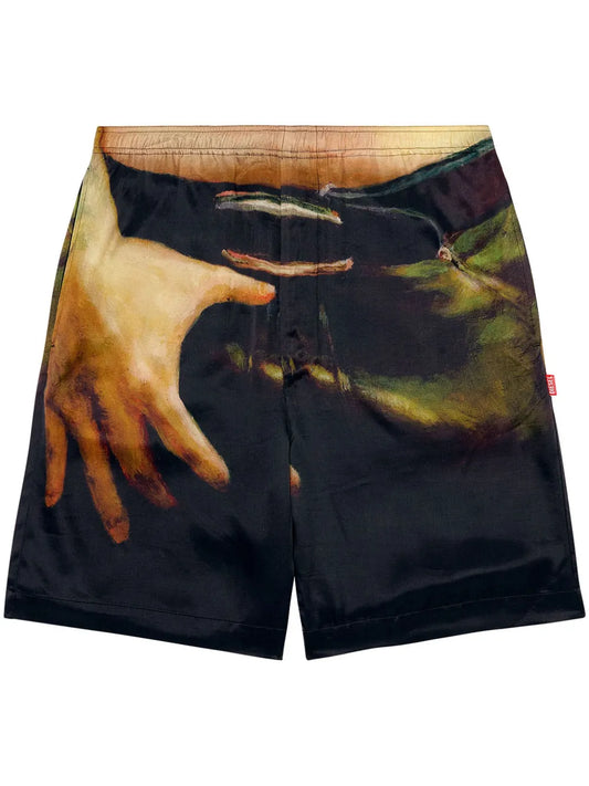 All-Over Painting Shorts