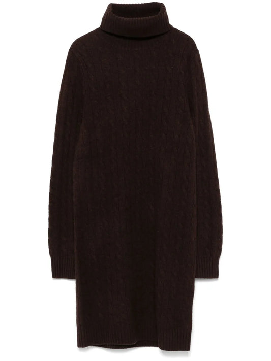 Cable-Knit Mini Dress