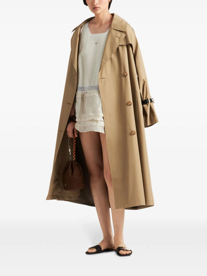 Double-Breasted Trench Coat