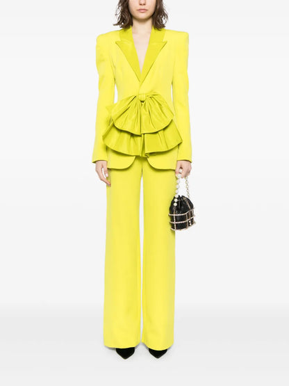 High-Rise Straight-Leg Pants