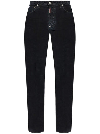 Straight-Leg Corduroy Trousers