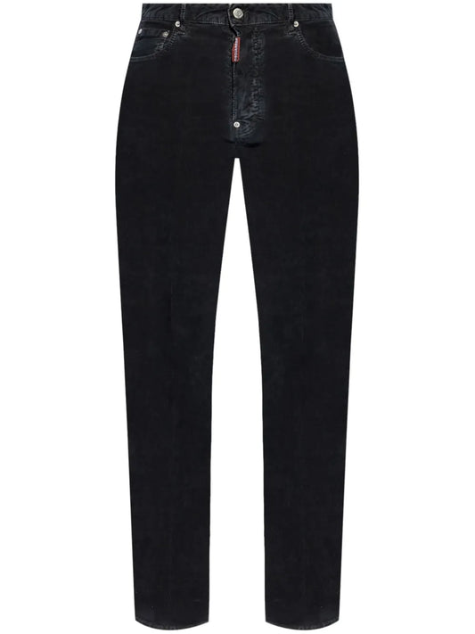 Straight-Leg Corduroy Trousers