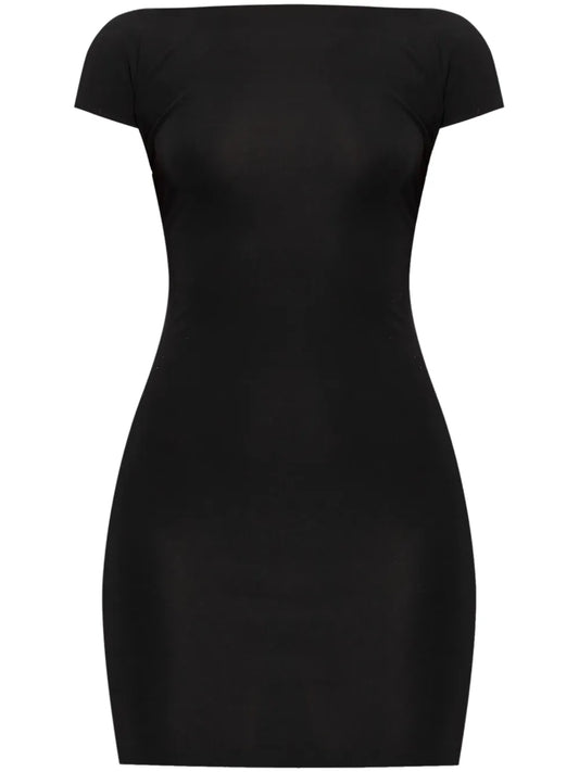 Open-Back Mini Dress