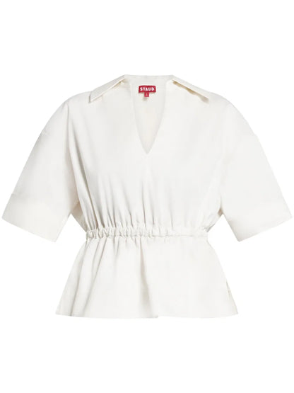 Bristol Peplum-Hem Blouse