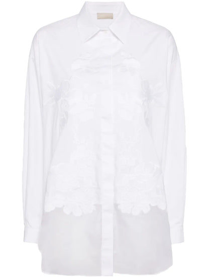 Embroidered Cotton Shirt