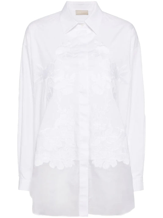 Embroidered Cotton Shirt