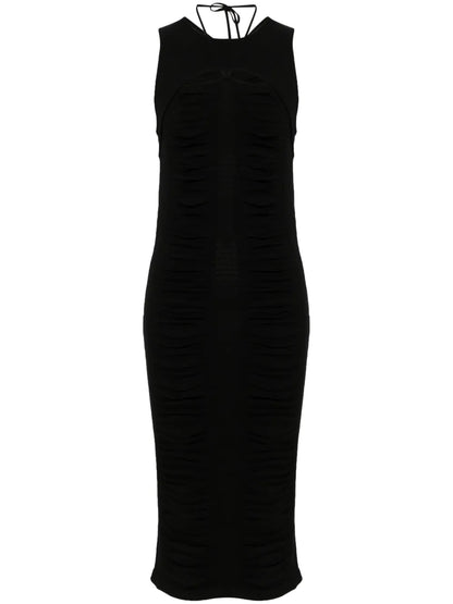Xray Ribbed-Knit Midi Dress