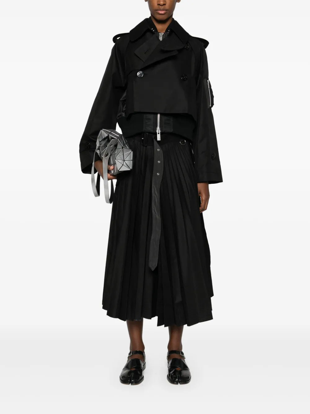 Layered Cropped Jacket