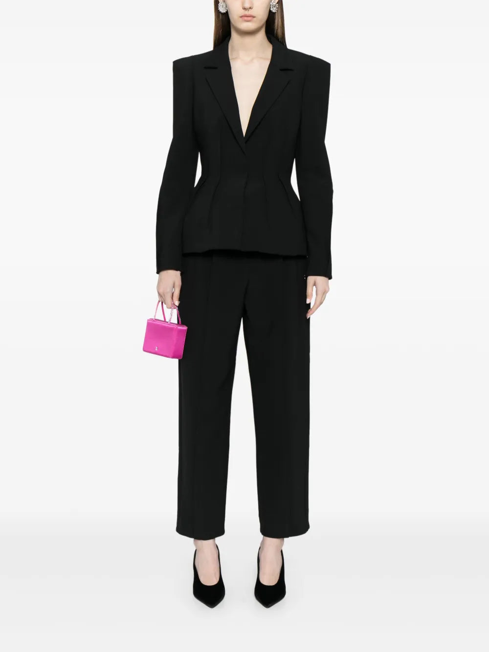 Pleated Tailored Trousers