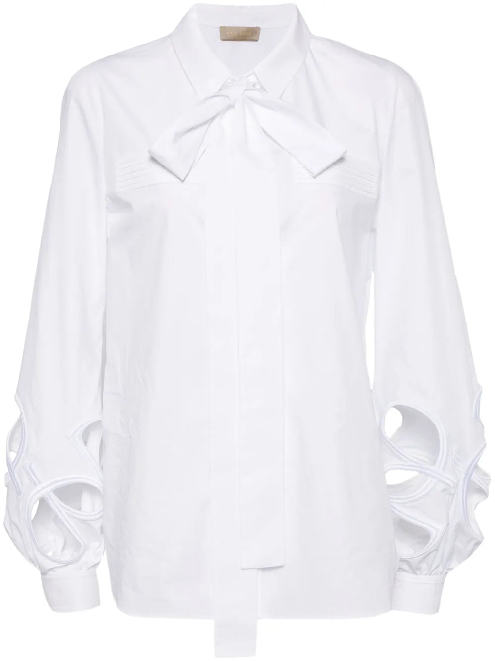 Cut-Out Cotton Shirt