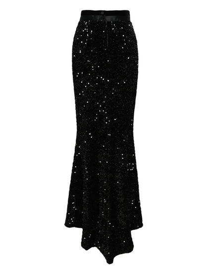 Sequind High-Waist Maxi Skirt