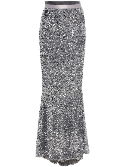 Sequind High-Waist Maxi Skirt
