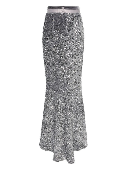 Sequind High-Waist Maxi Skirt