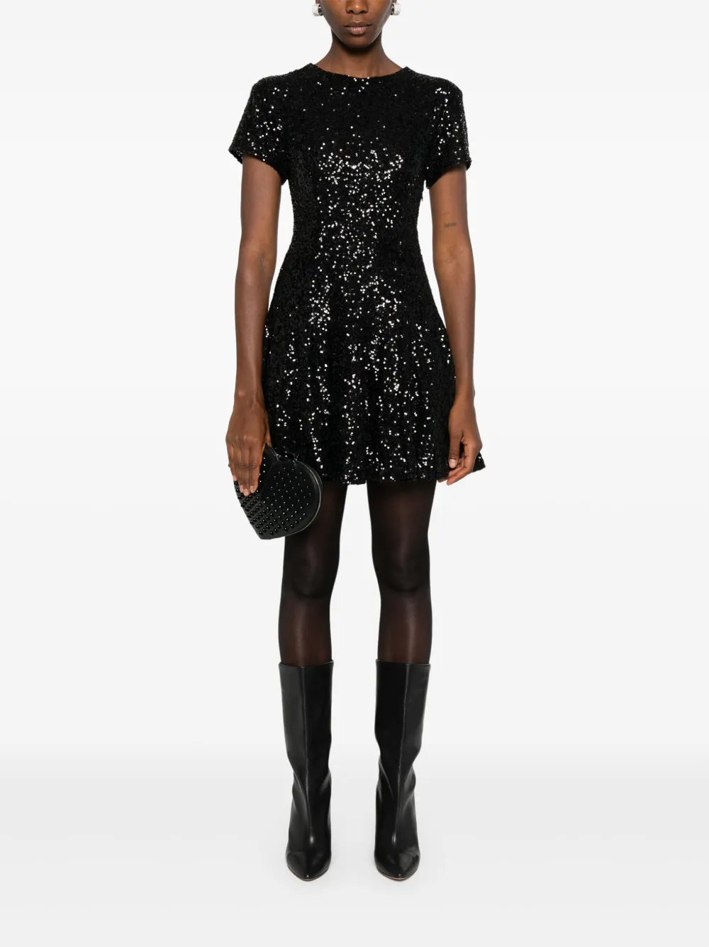 Sequinned Mini Dress