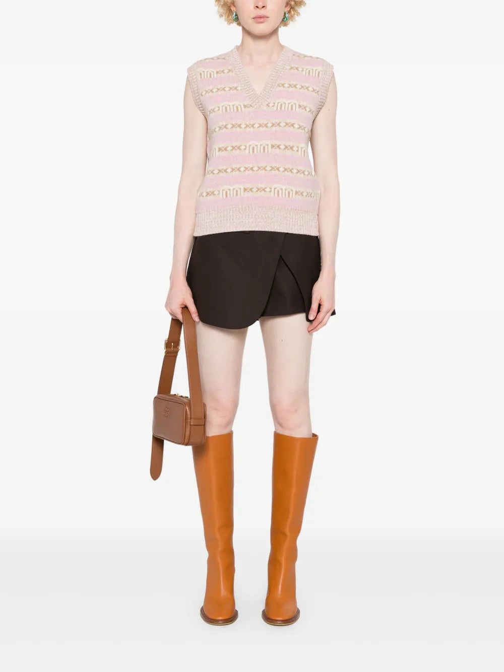 Draped Skort