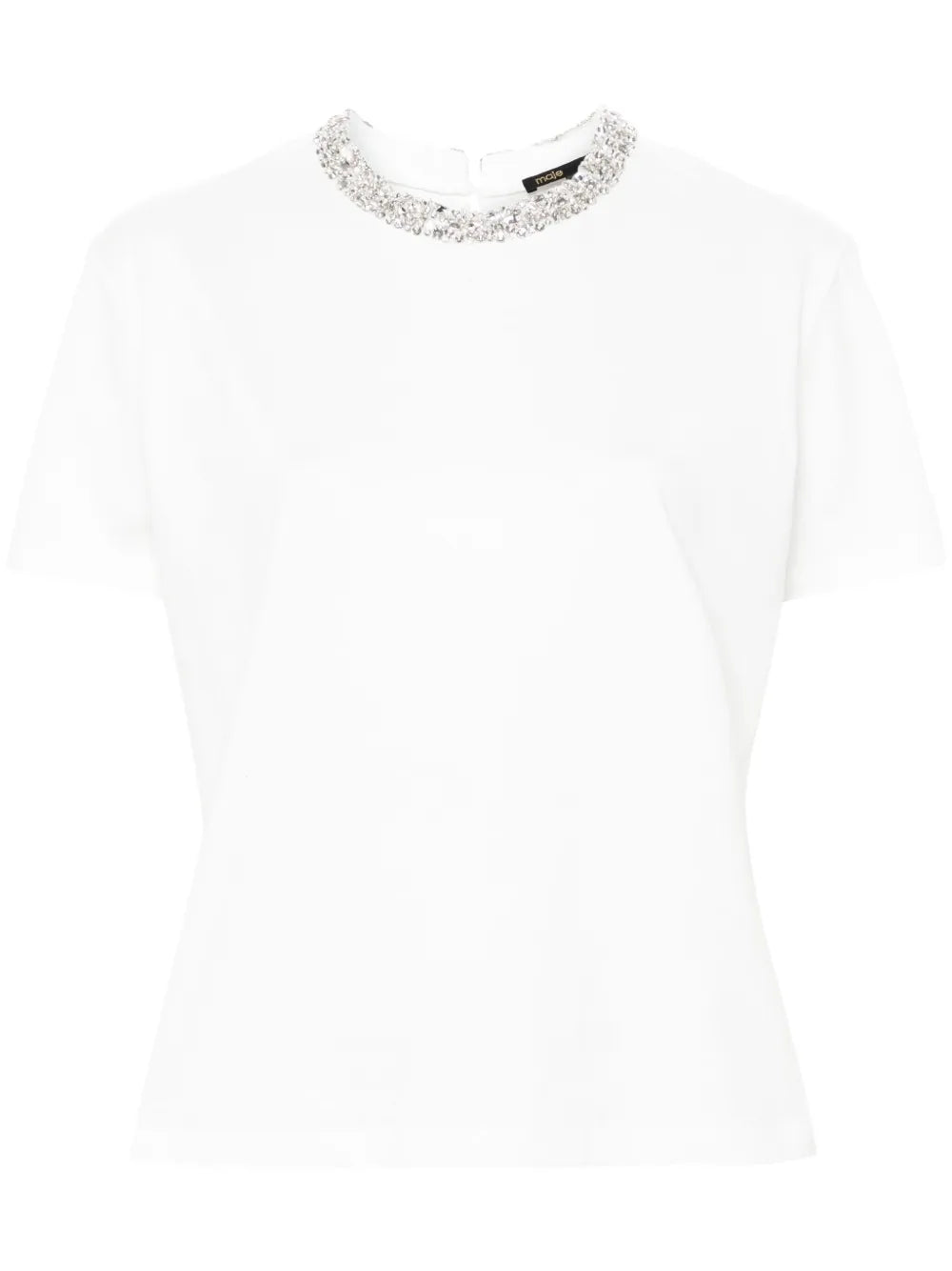 Crystal-Embellishment T-Shirt