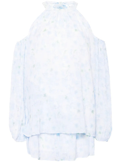 Floral-Print Shorts Set