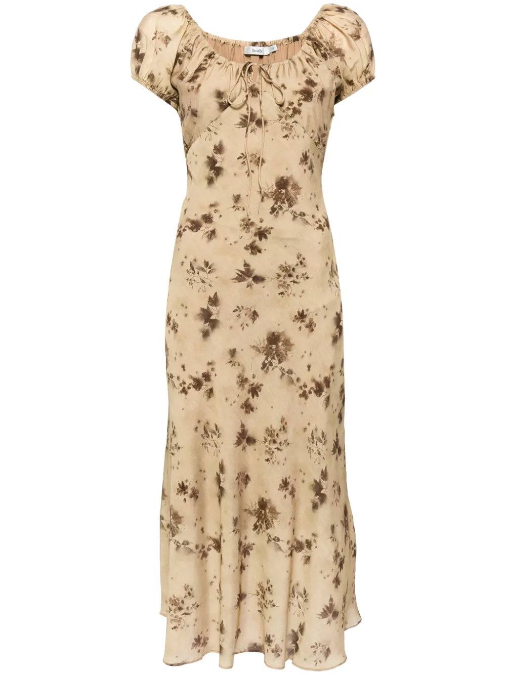 Floral-Print Midi Dress