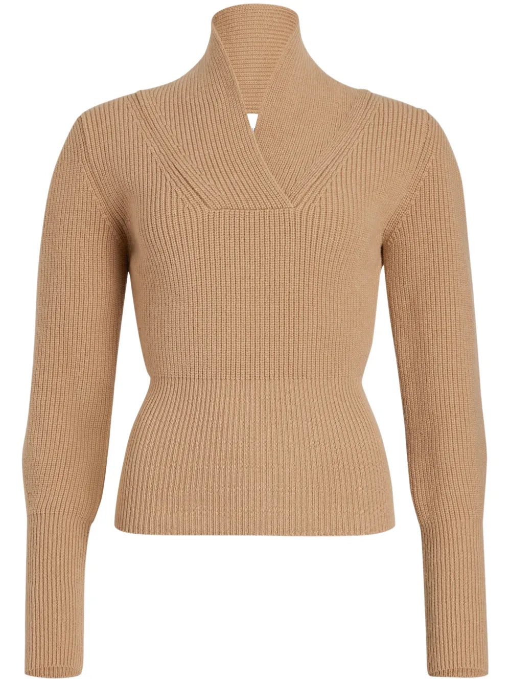 Wrap-Collar Jumper