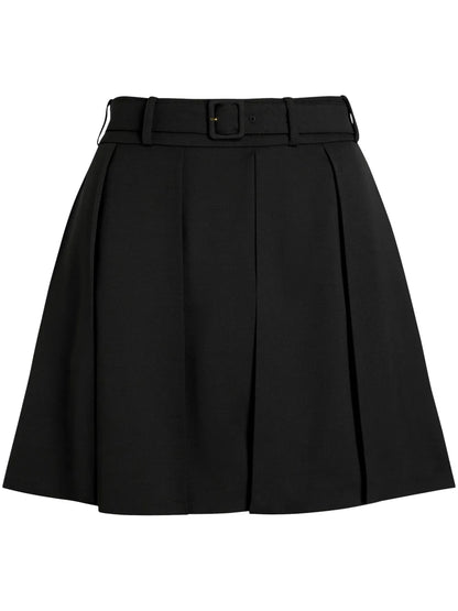 Pleated Mini Skirt