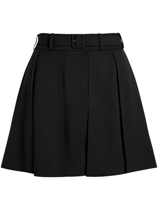 Pleated Mini Skirt