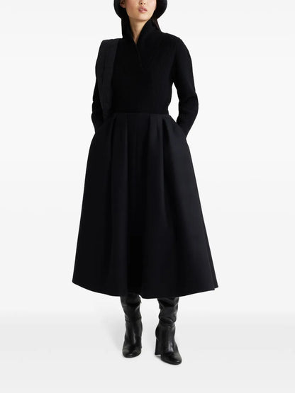 Wrap-Collar Jumper