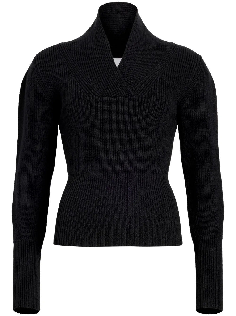 Wrap-Collar Jumper