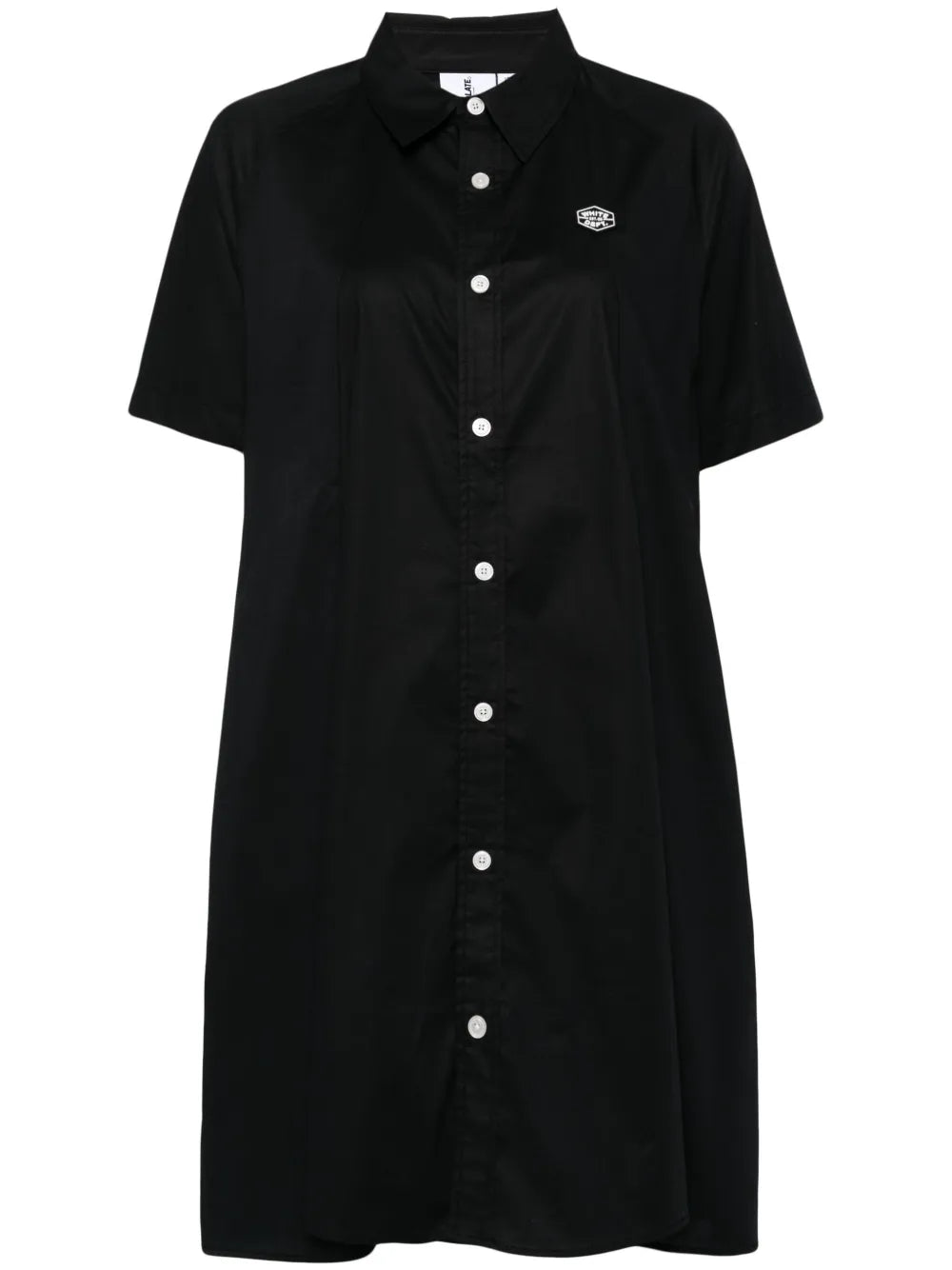 Logo-Embroidered Poplin Shirt Dress