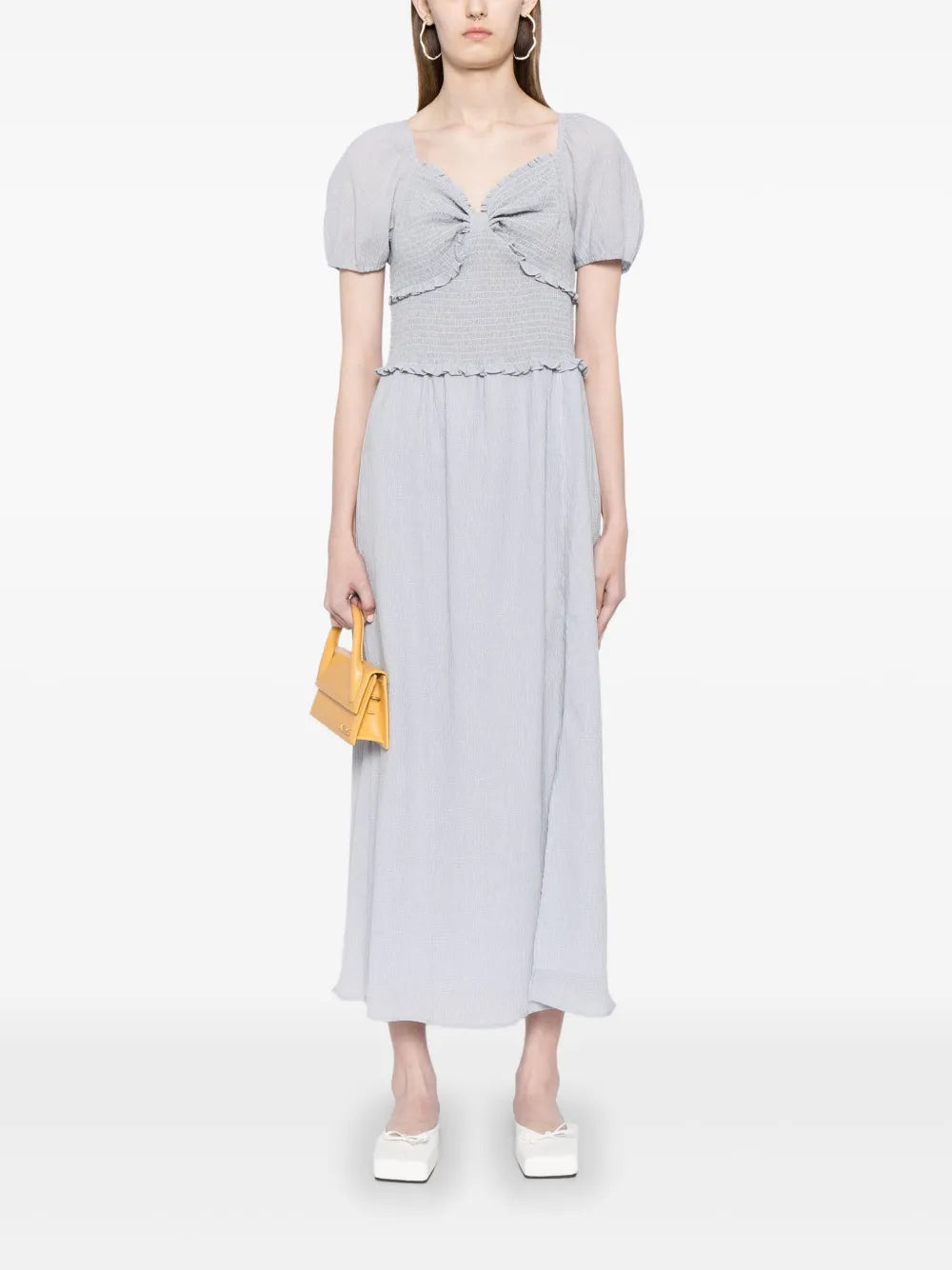 Smocked Detailing Dress
