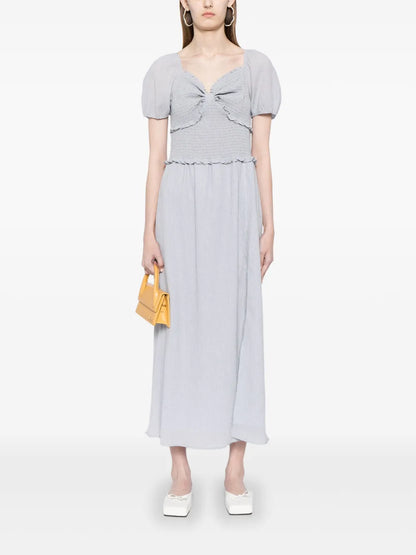 Smocked Detailing Dress