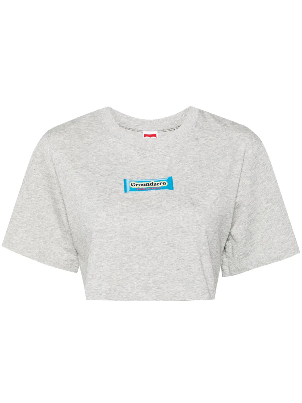 Logo-Print Cropped T-Shirt