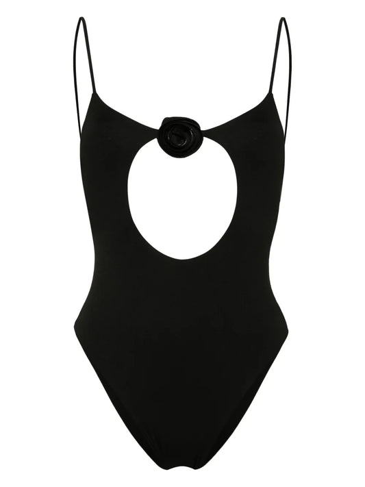 Nadir Floral-Appliqué Swimsuit