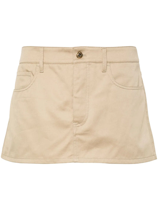 Logo-Appliqué Mini Skirt
