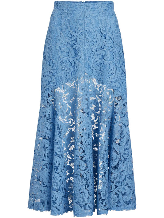 Mermaid Lace Midi Skirt