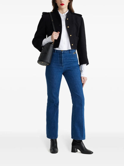 Cropped Sailor Jacket